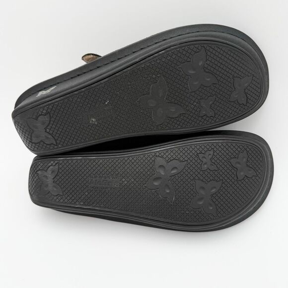 Alegria Classic Black Leather Slip-On Rocker Sole Clogs - Unisex EU 41 / Women’s - Picture 14 of 16